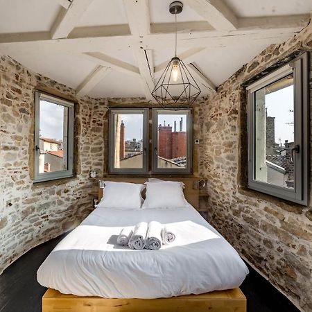 Sky'Room - Jacuzzi & Vue - Vieux Lyon Exterior foto